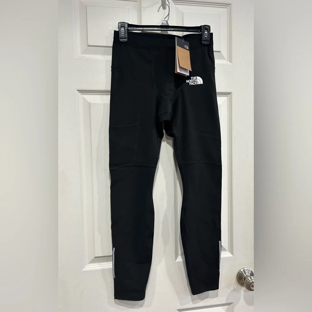 The North Face Men’s S Small Winter Warm Tights Black NWT Wind Resistant